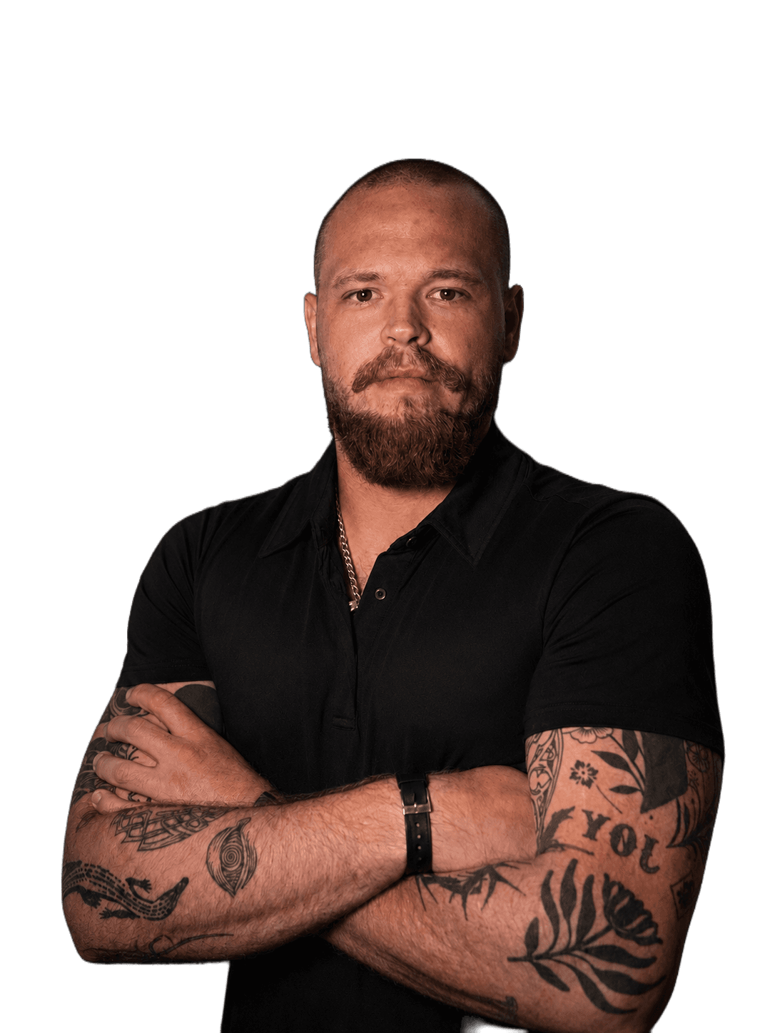 Jackson McConnell, founder of adapt22, standing with his arms folded